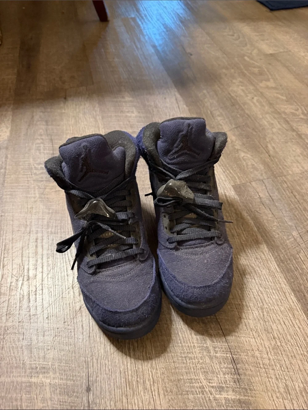Navy High-Top Sneakers - Youth